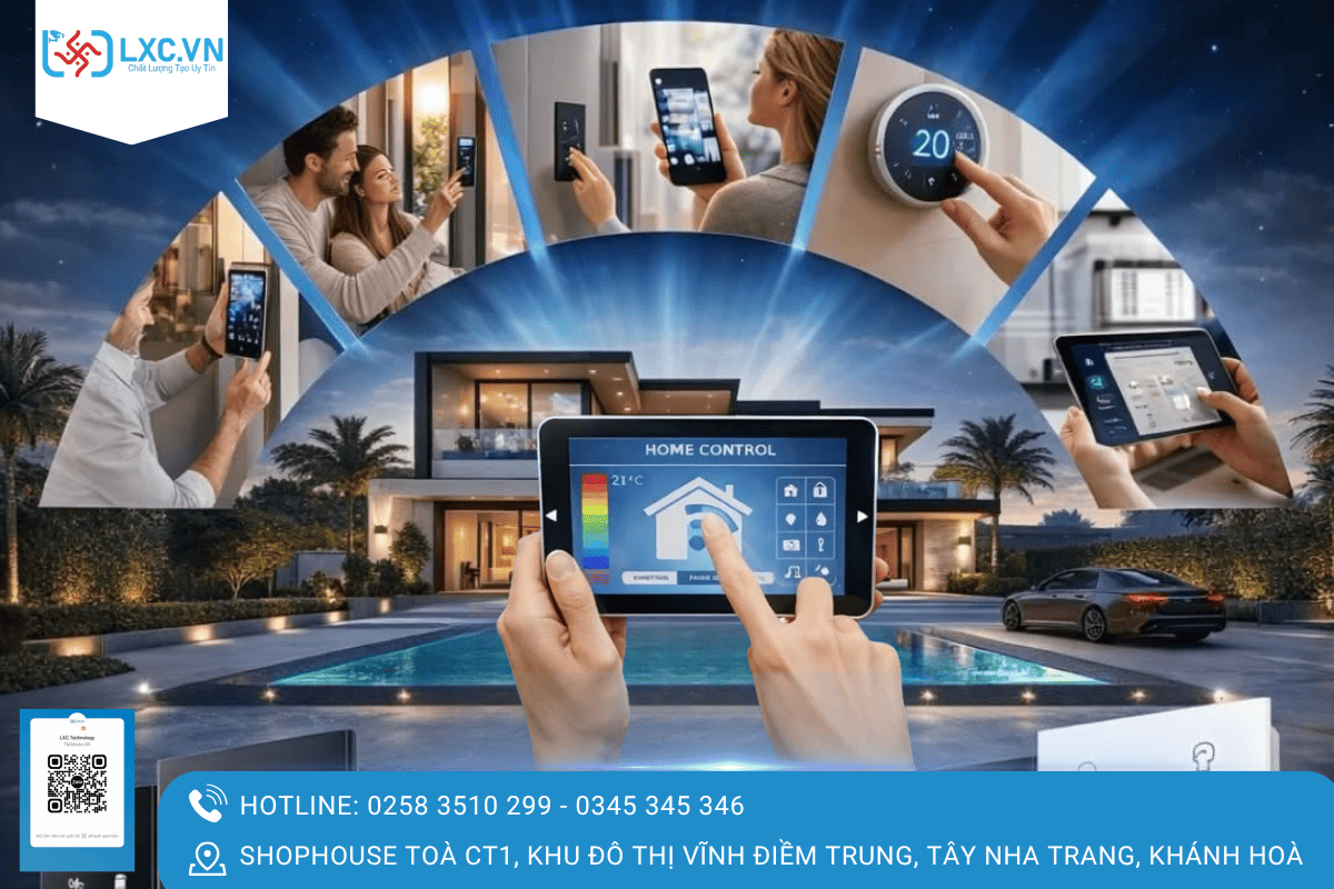 Lắp đặt smarthome nhà thông minh ở Nha Trang – Giải pháp nâng tầm cuộc sống & tối ưu vận hành 2026