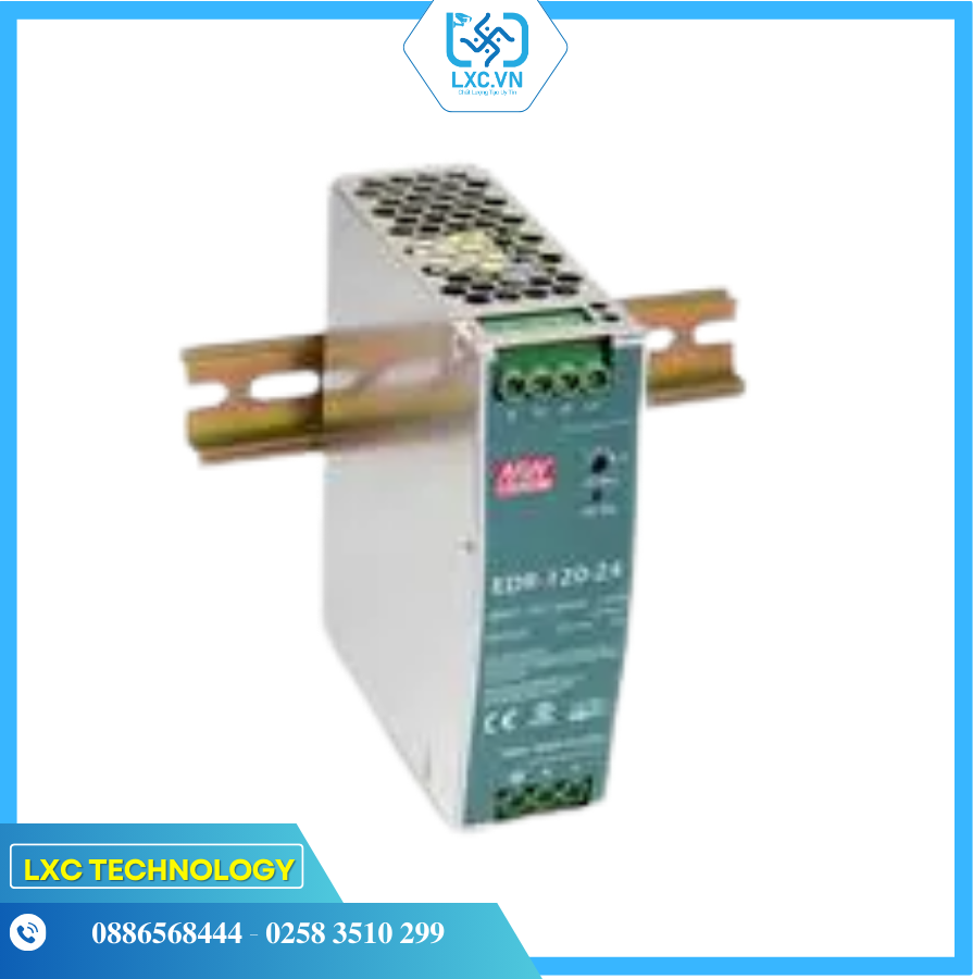 Bộ cấp nguồn công nghiệp cho switch POE công nghiệp EDR-120-48 | Chính hãng