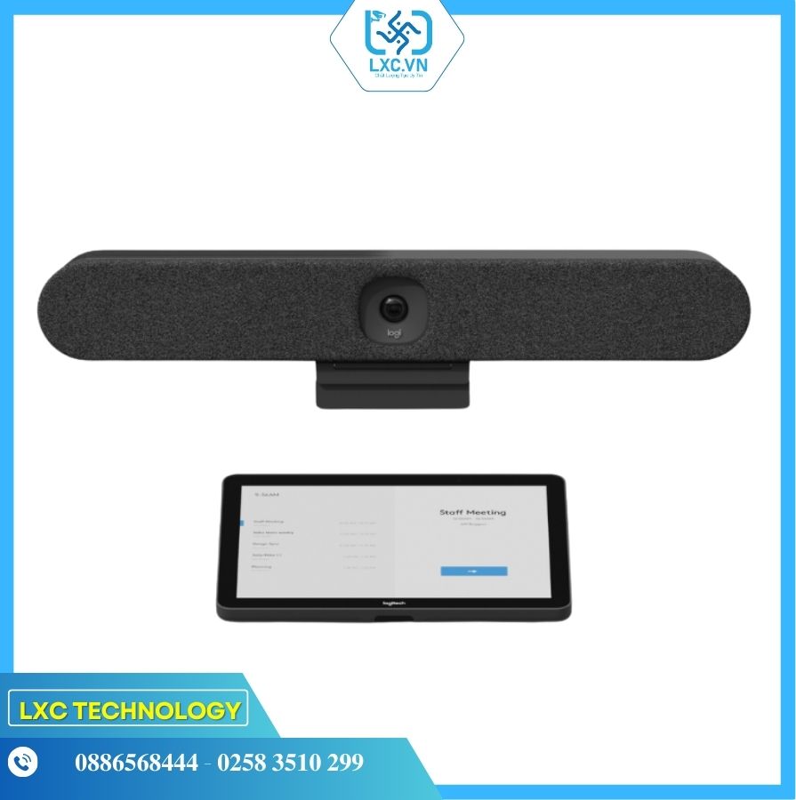 Bộ thiết bị hội nghị Logitech Rally Bar Huddle + Tap IP | Chính hãng