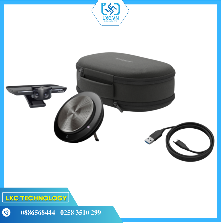 Bộ thiết bị hội nghị truyền hình KIT Jabra Panacast MeetAnyWhere | Chính hãng