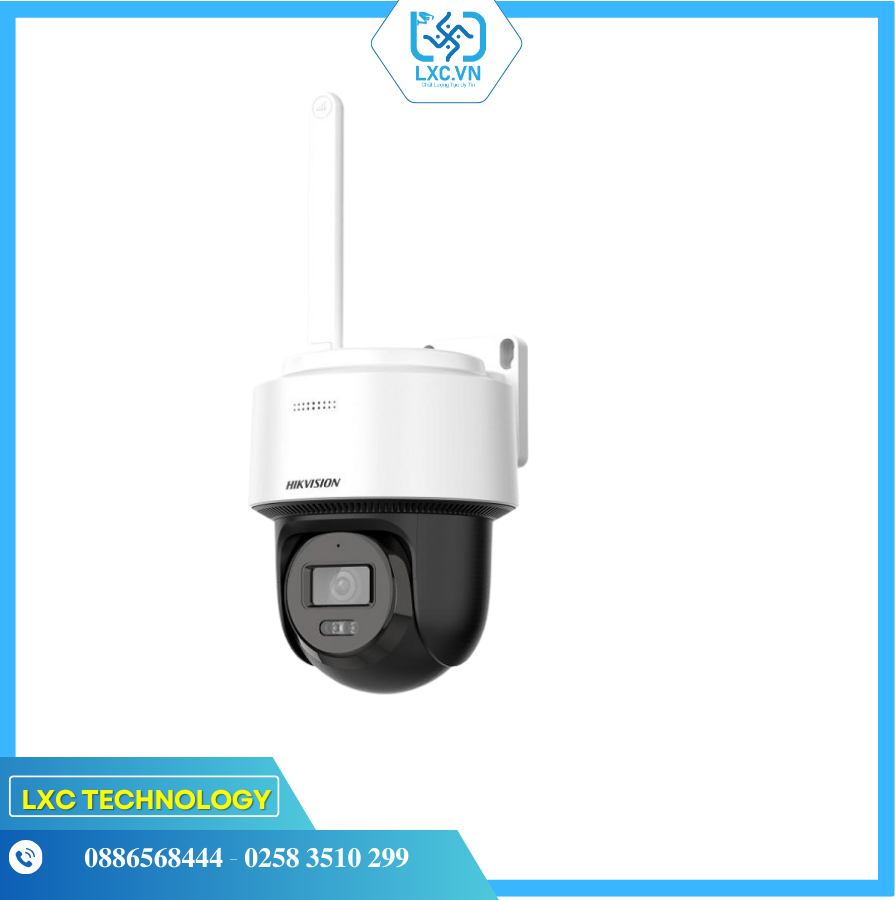 Camera IP  Mini PT Smart Hybird Light 2MP, hỗ trợ WIFI 6 DS-2DE2C200MWG/W | Chính hãng