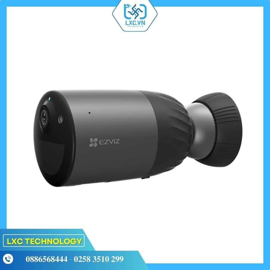 Camera Wifi dùng pin năng lượng mặt trời EZVIZ BC1c 8MP 4K I Chính hãng