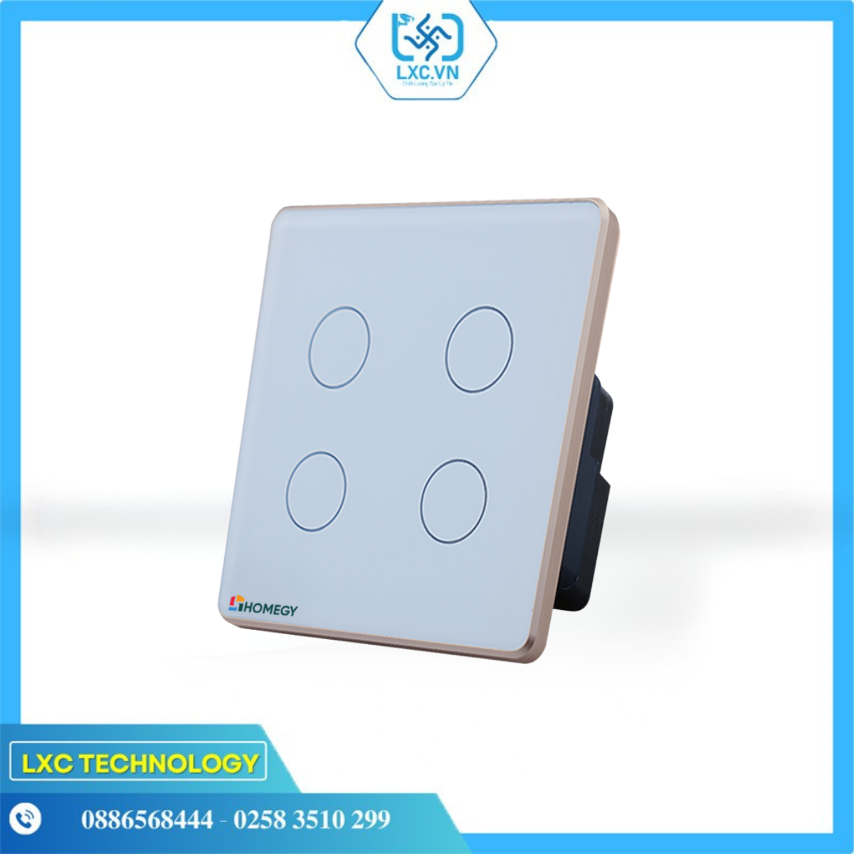 Công Tắc Thông Minh  Ble Kính Phẳng
