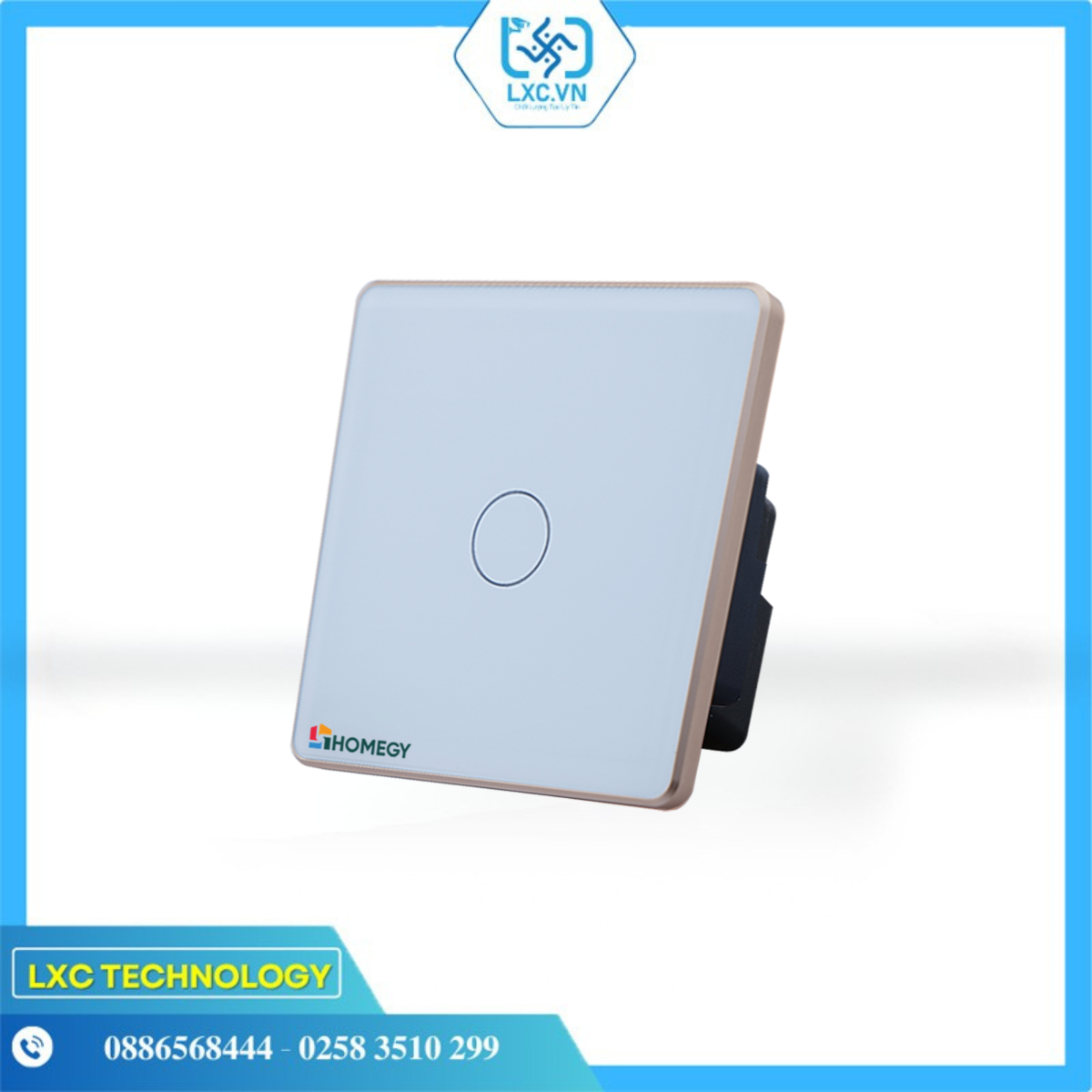 Công Tắc Thông Minh Wifi Kính Phẳng