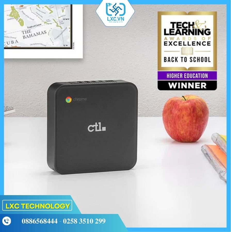 CTL Chromebox CBX2 8GB RAM (Celeron 5205 Comet Lake 8GB/64/Wifi-6- NEW) | Chính hãng