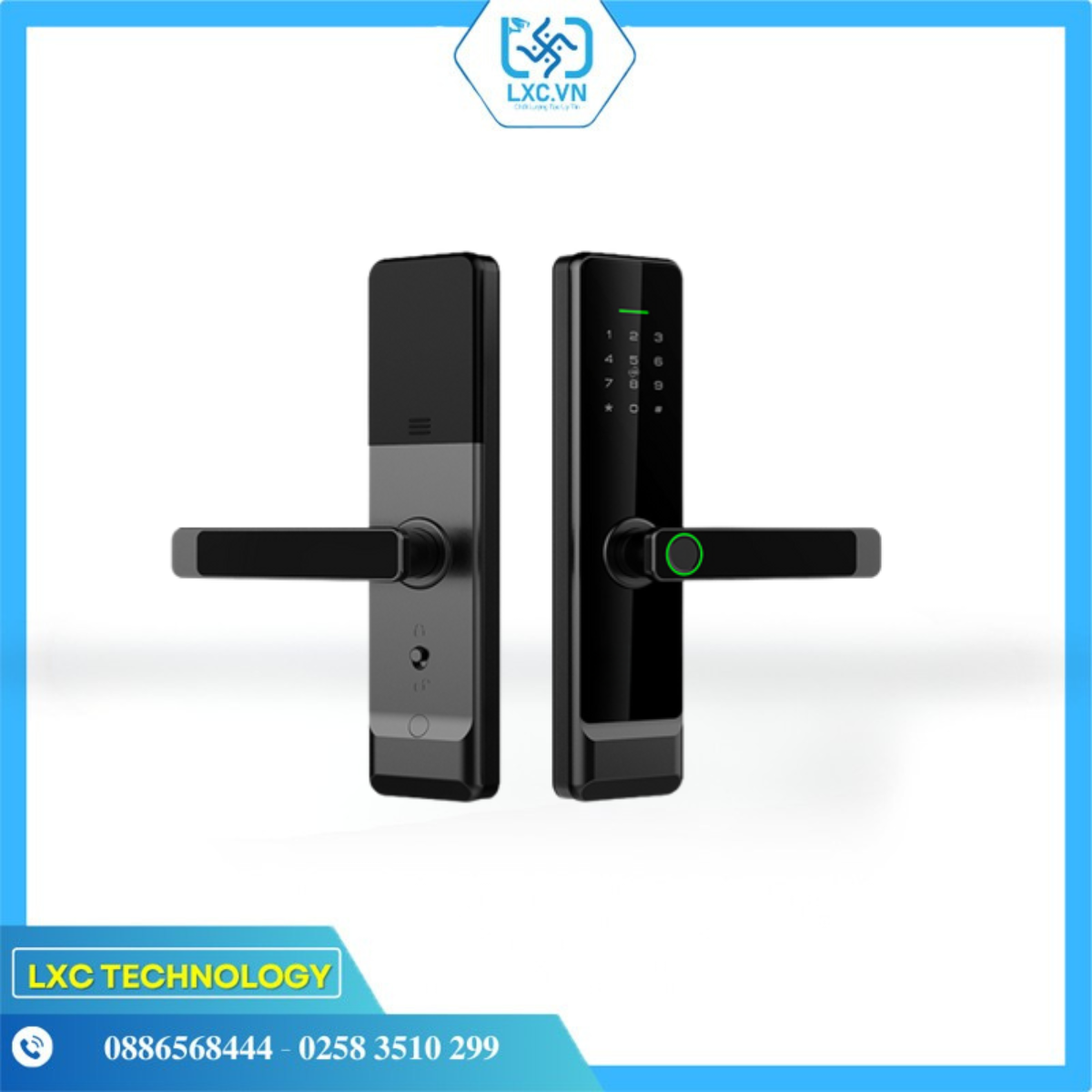 Khóa vân tay cửa gỗ KGT02