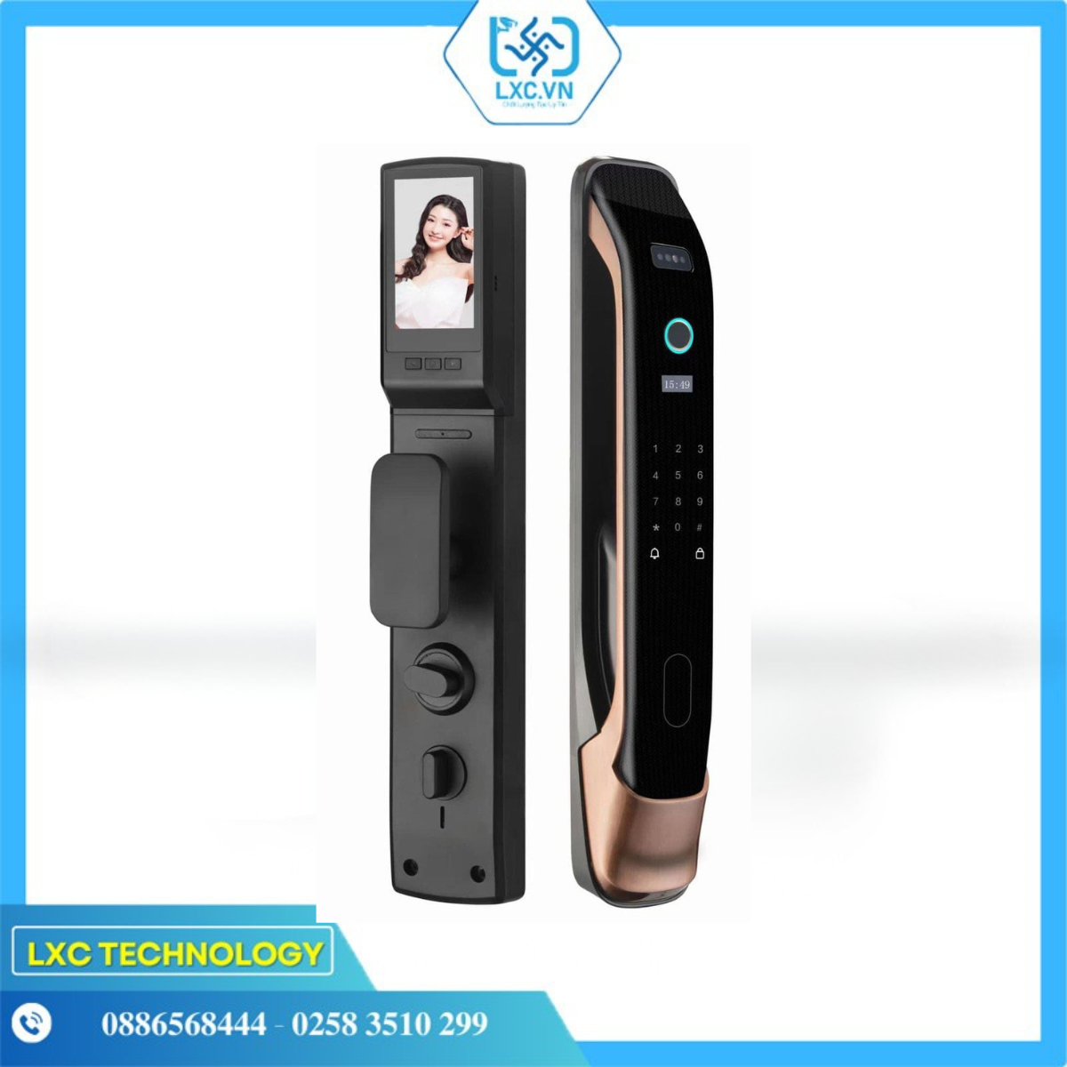 Khóa vân tay cửa gỗ KGT05 