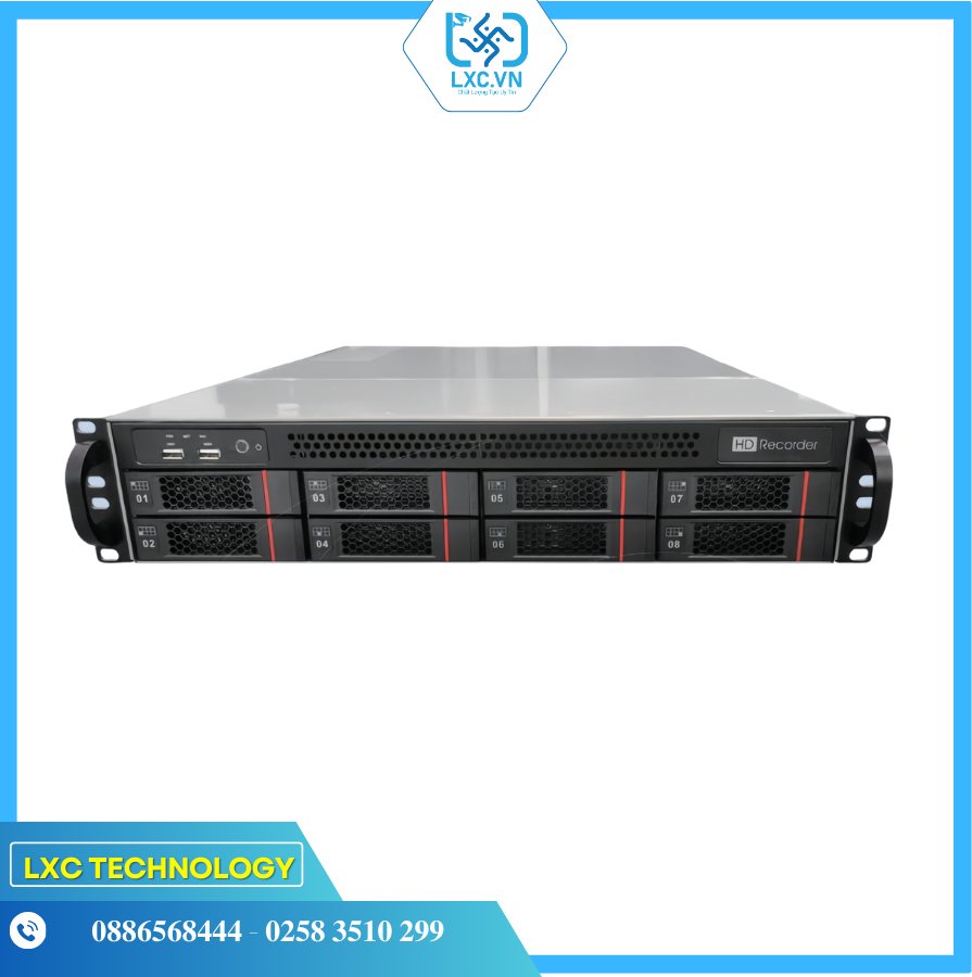 MÁY CHỦ VMS (MINI SEVER ALL-IN ONE) 8 Ổ CỨNG (TD-A708M1-A0) | Chính hãng