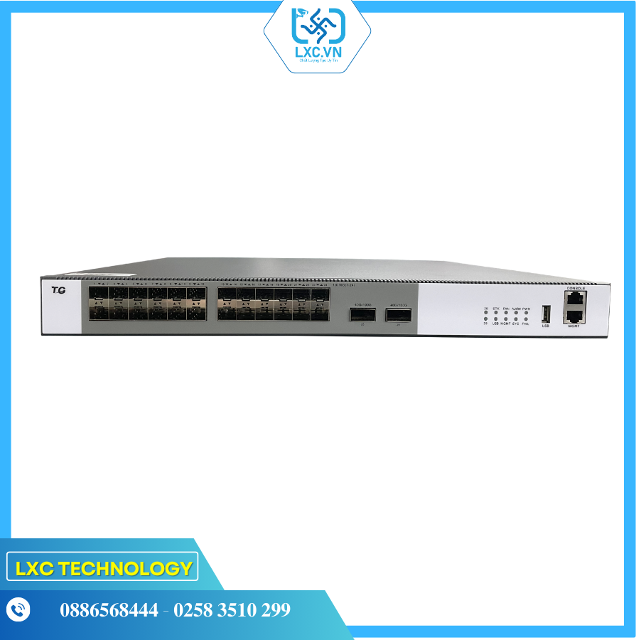 SWITCH LAYER3 24 CỔNG SFP+ 10G + 2 UPLINK 40G SXQ3726S | Chính hãng