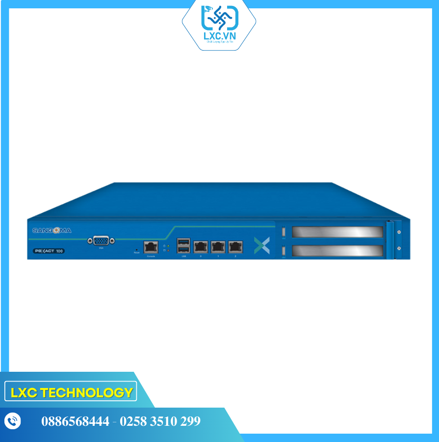 Tổng đài IP SANGOMA PBXACT UC 100 / 60 Simultaneous Calls | Chính hãng