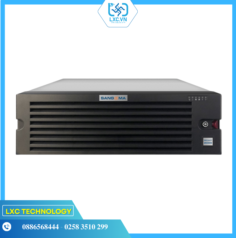 Tổng đài IP SANGOMA PBXACT UC 2000 / 1500 Simultaneous Calls | Chính hãng