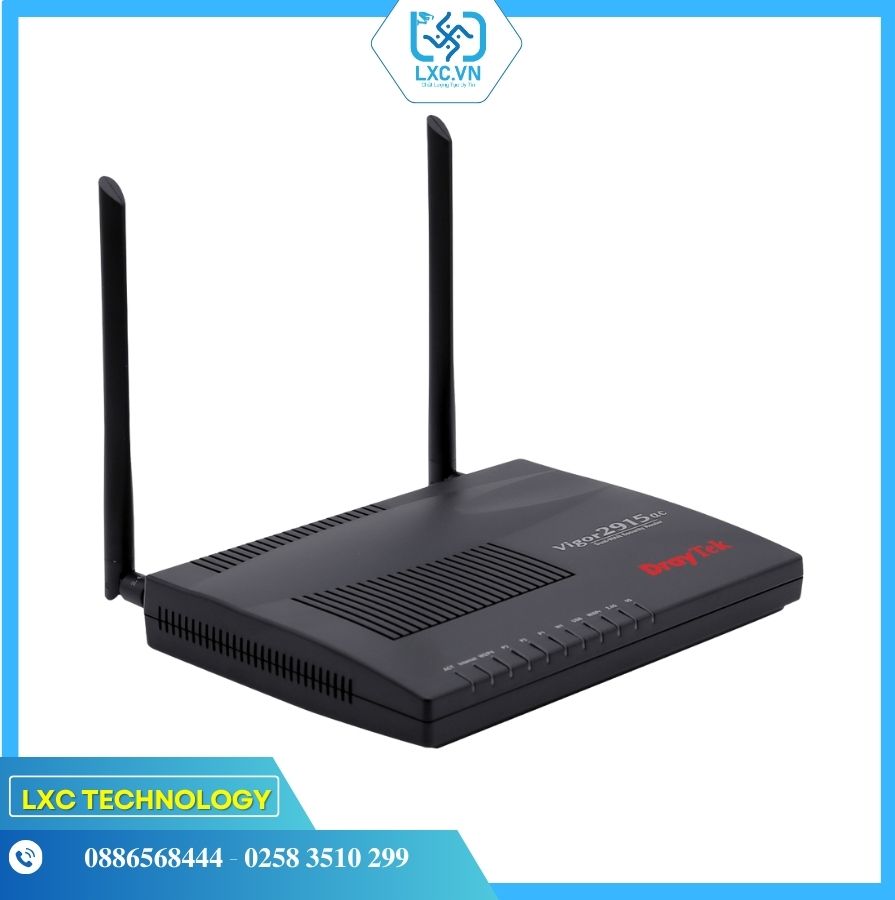 Vigor2915ac High Throughput SMB Loadbalancing WiFi VPN Router - Router VPN chuyên nghiệp cho Doanh Nghiệp SMB, Nhà hàng, Quán Cafe, phòng Game - Hỗ trợ WiFi - Marketing | Chính hãng